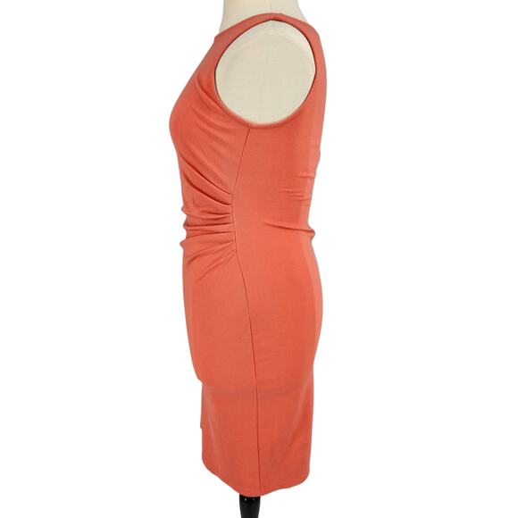 Kenneth Cole Knit Sheath Dress Exposed Back Zipper Women's Size 12 - Picture 4 of 8